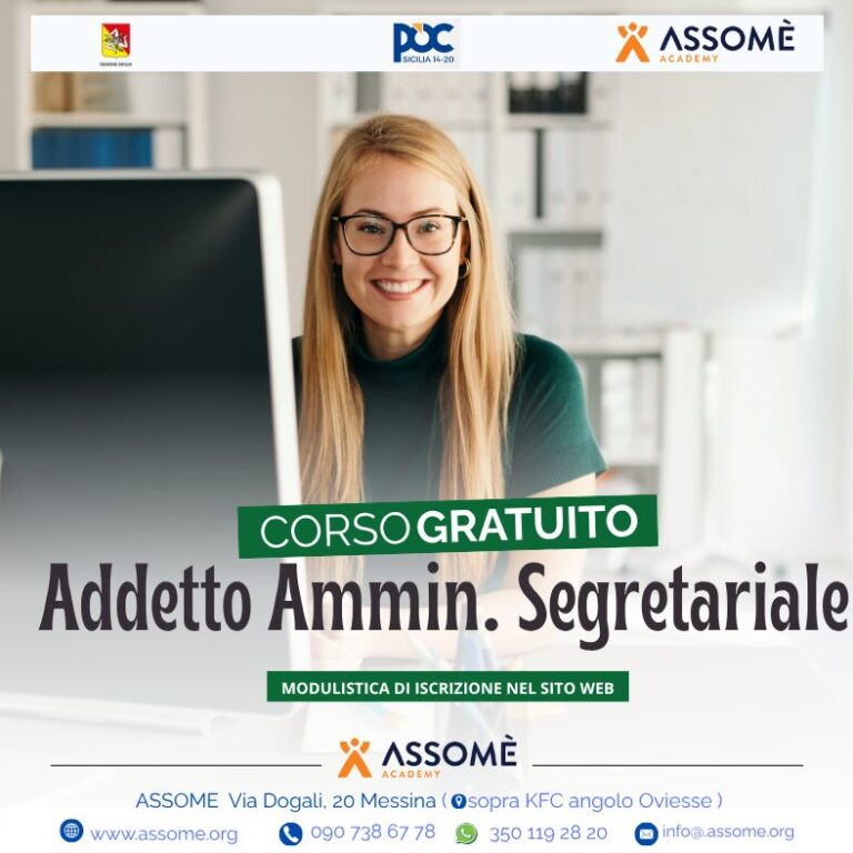 Addetto amministrativo segretariale