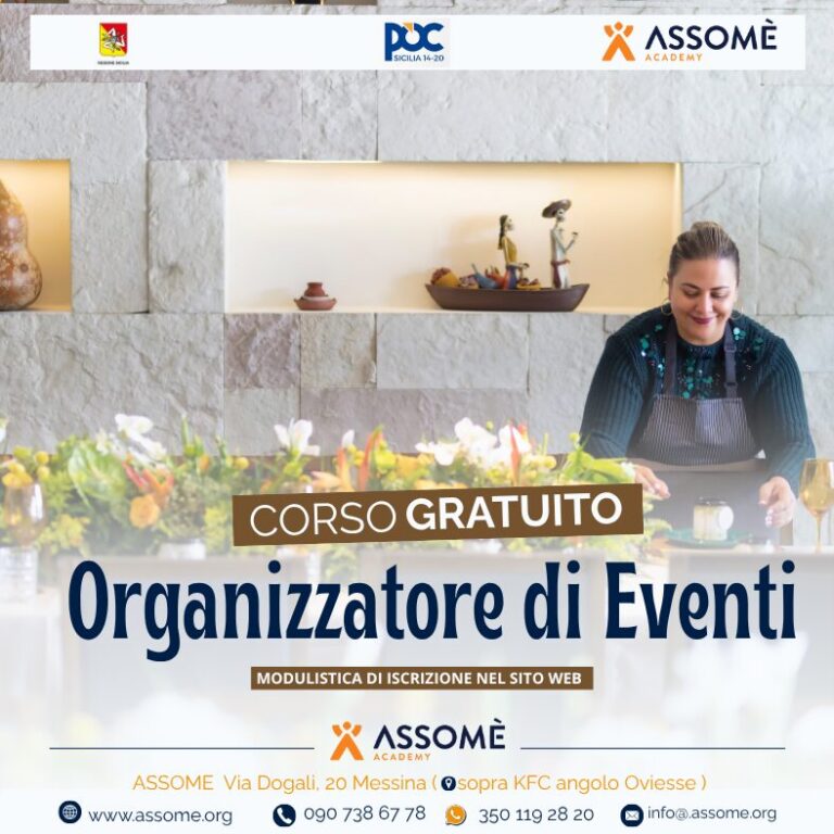 Corso Specializzato in Promozione Eventi