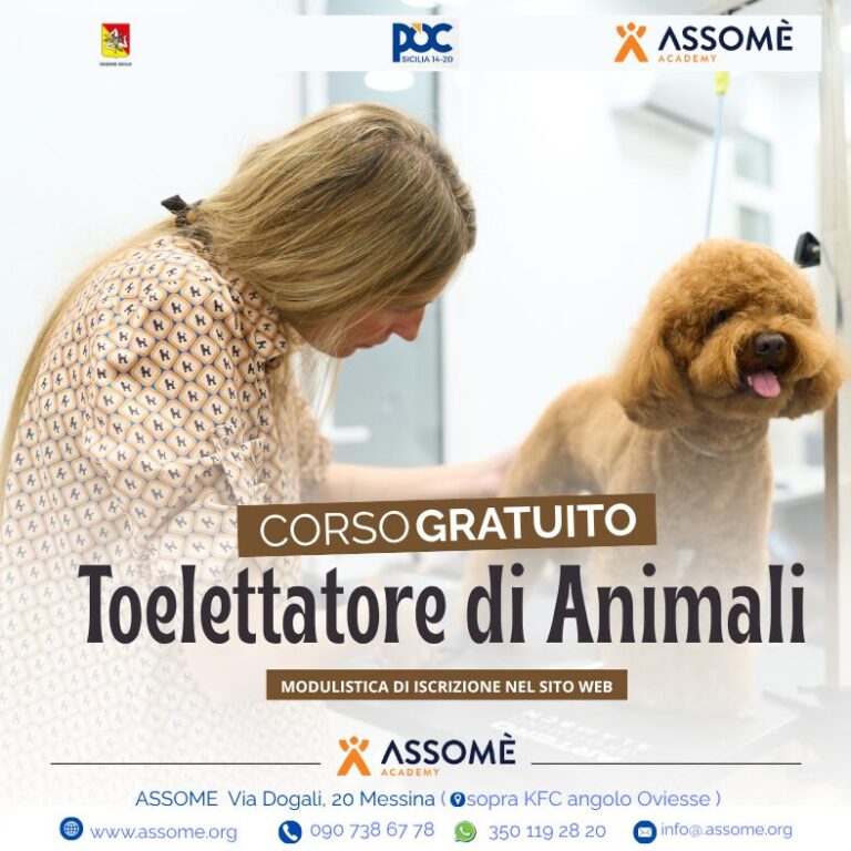 Corso Toelettatore di Animali Domestici