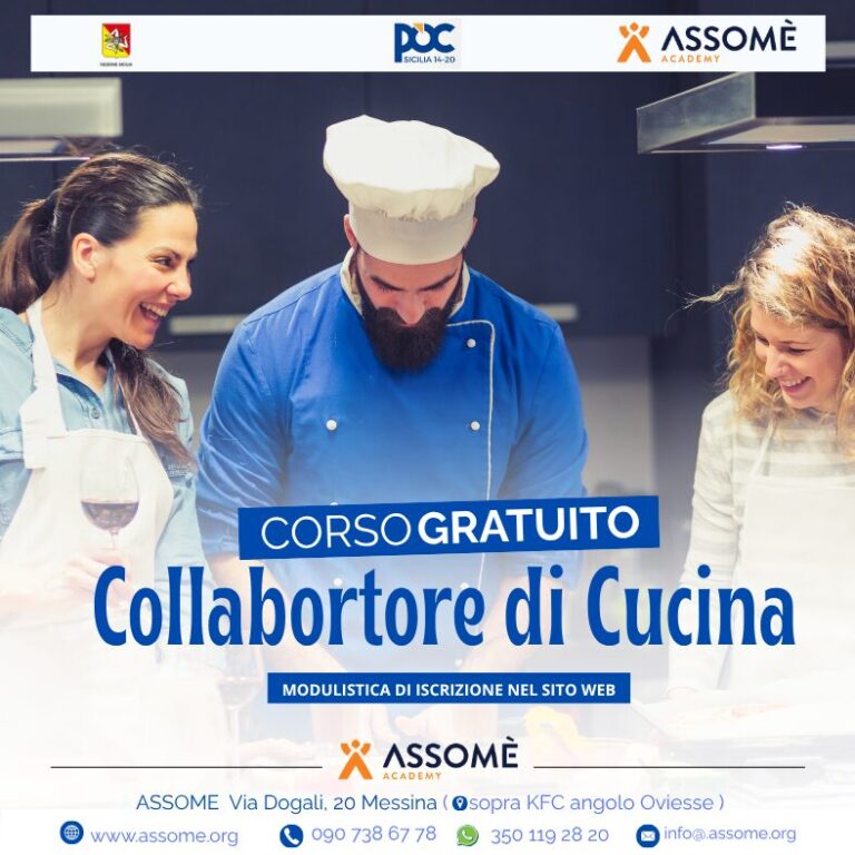 Corso di Collaboratore di Cucina